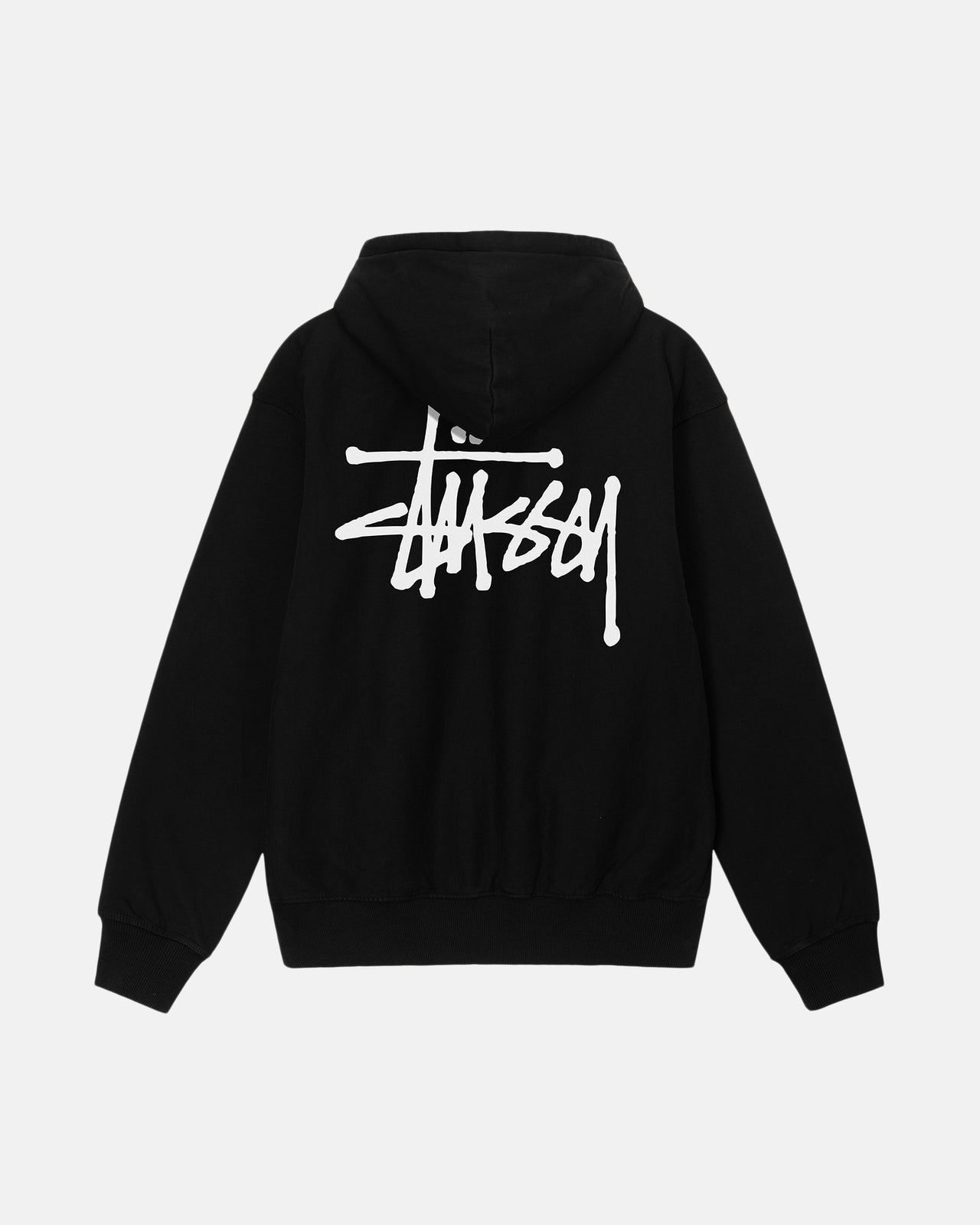 Stussy Pigment Dyed Hoodie with Basic Logo