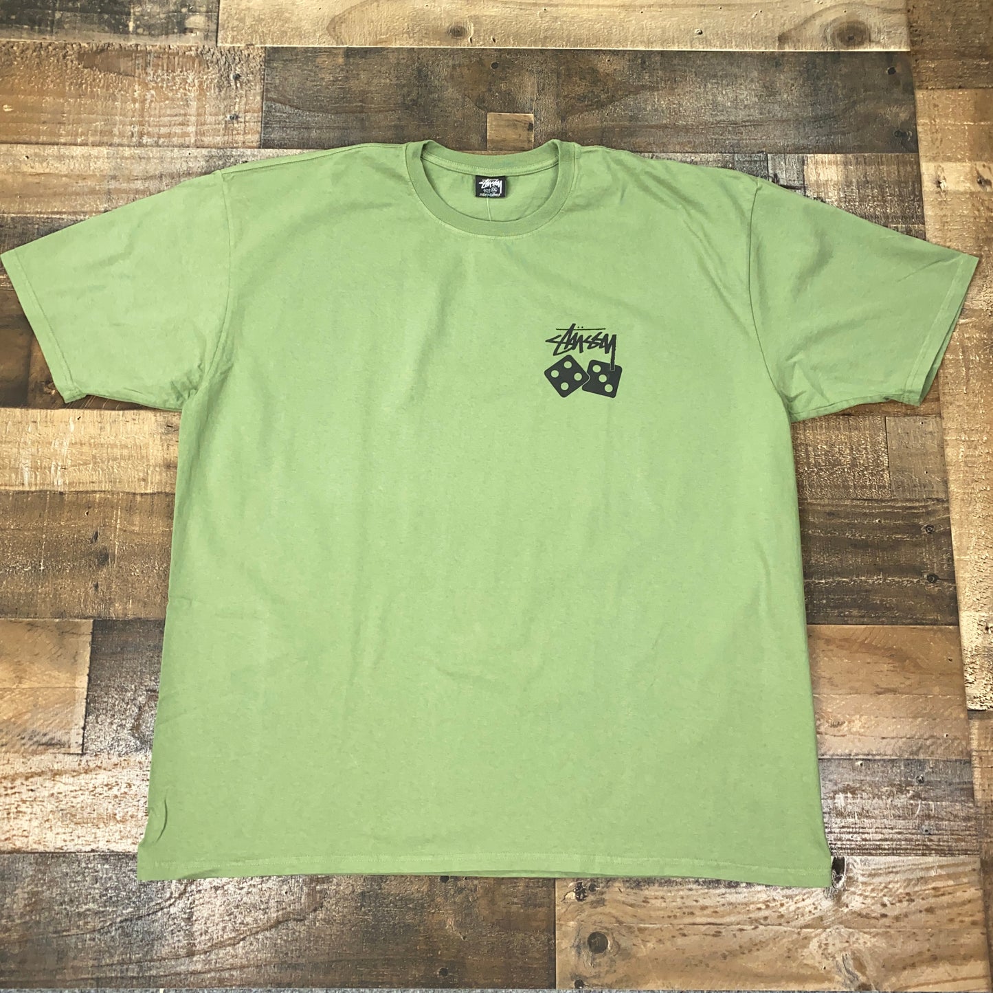 Stussy Dice Pigment Dyed Tee Mens T-Shirt