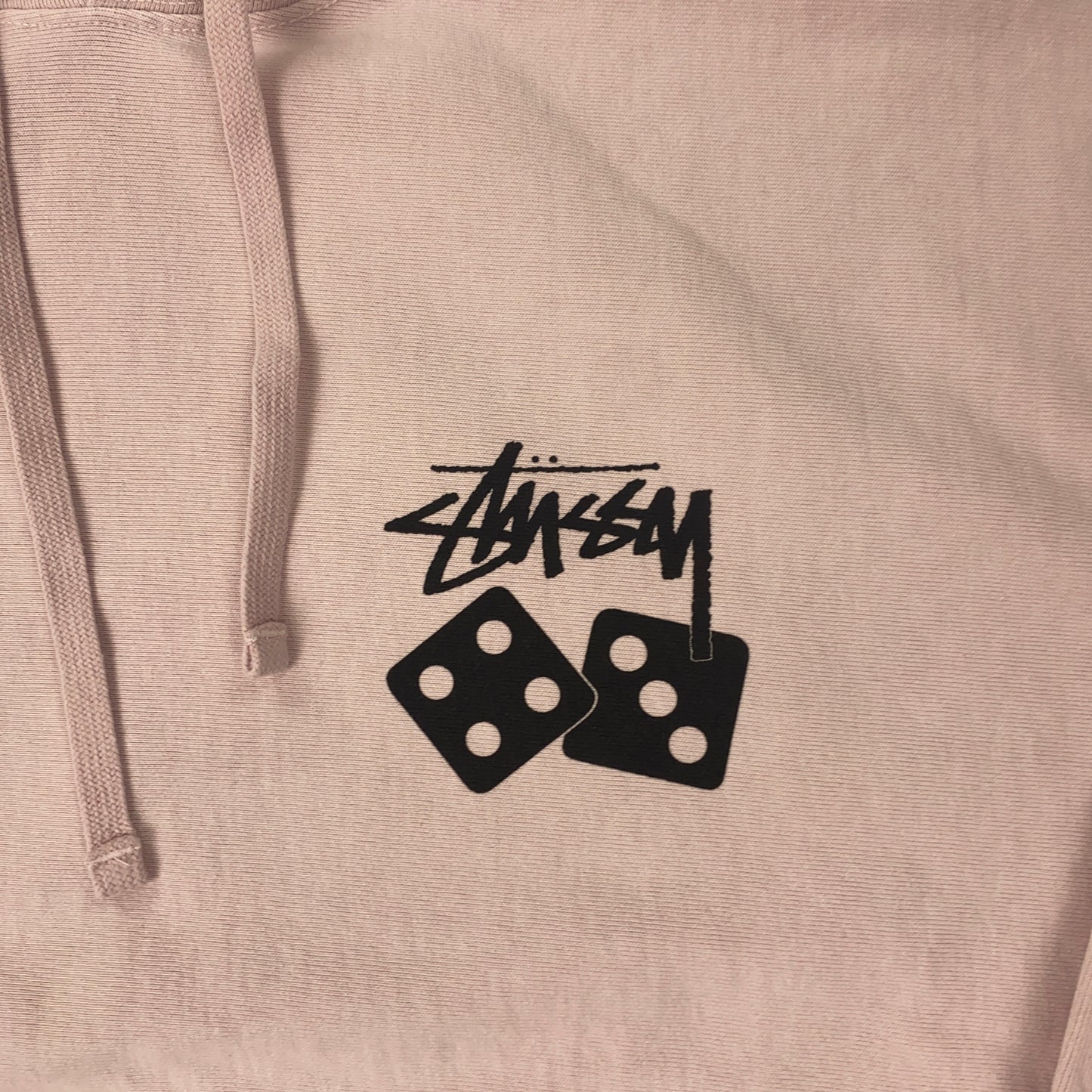 Stussy Dice Pigment Dyed Hoodie Mens Hooded Sweatshirt