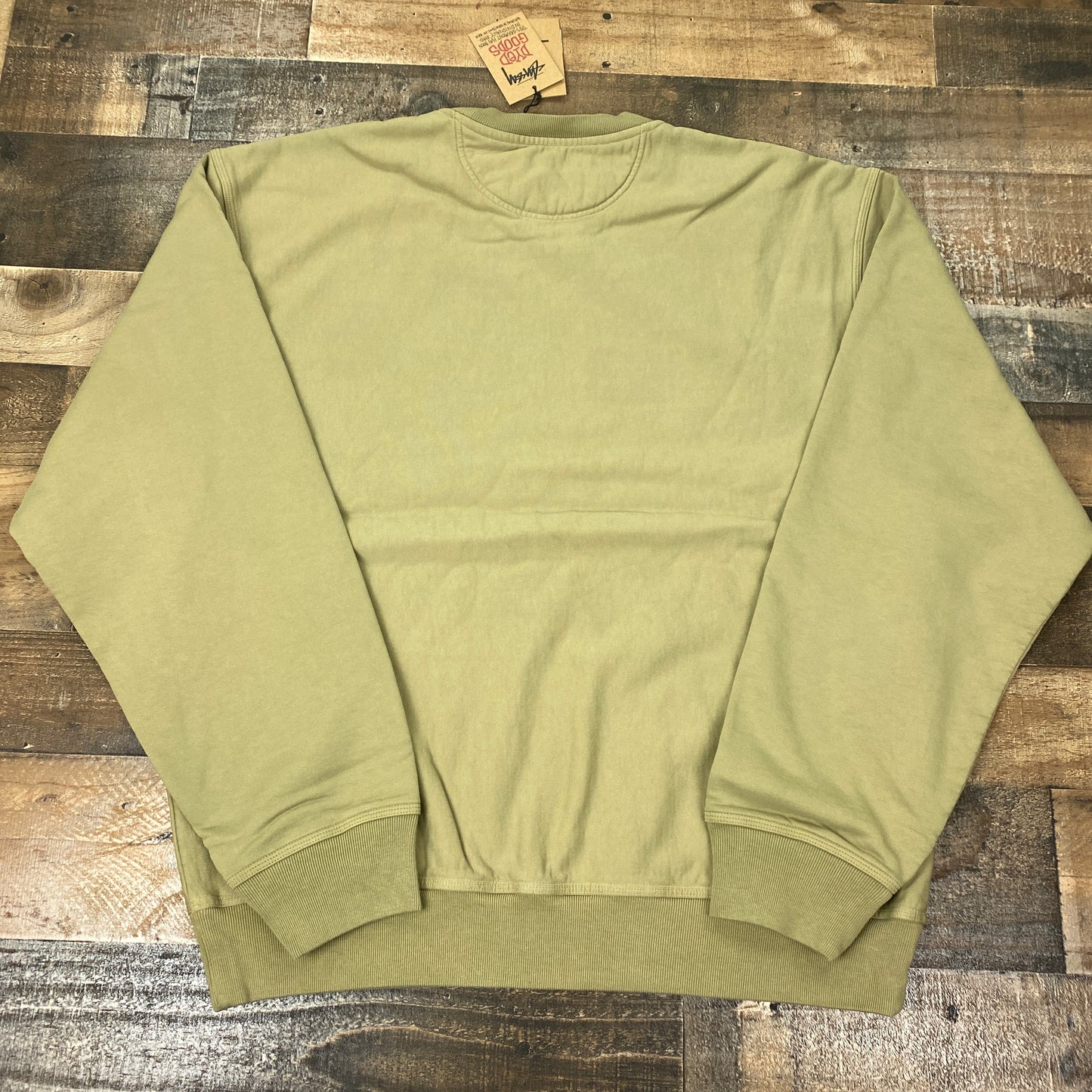 Stussy Stock Logo Crew Sweatshirt Mens