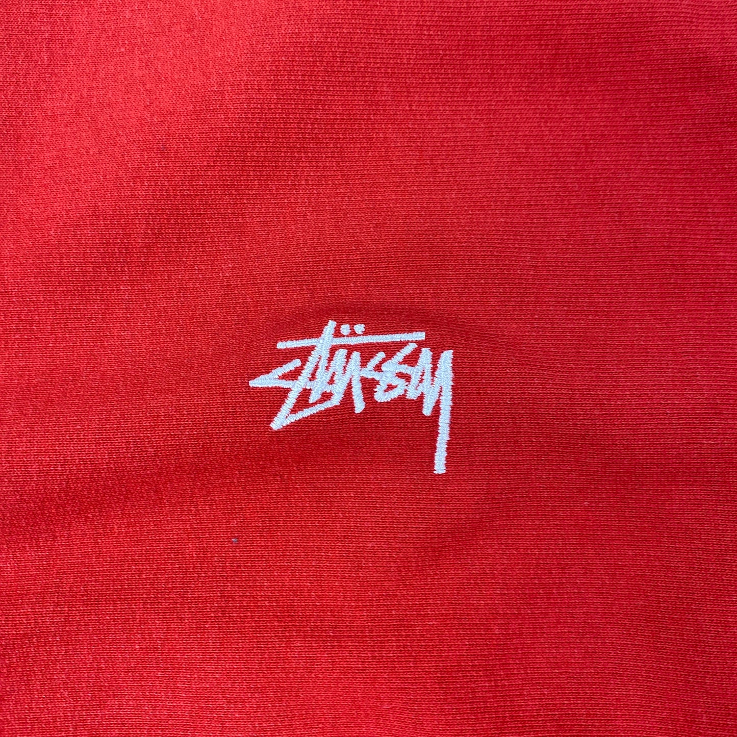 Stussy Stock Logo Crew Sweatshirt Mens