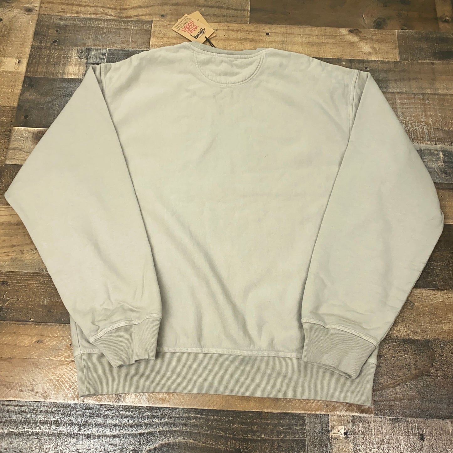 Stussy Stock Logo Crew Sweatshirt Mens