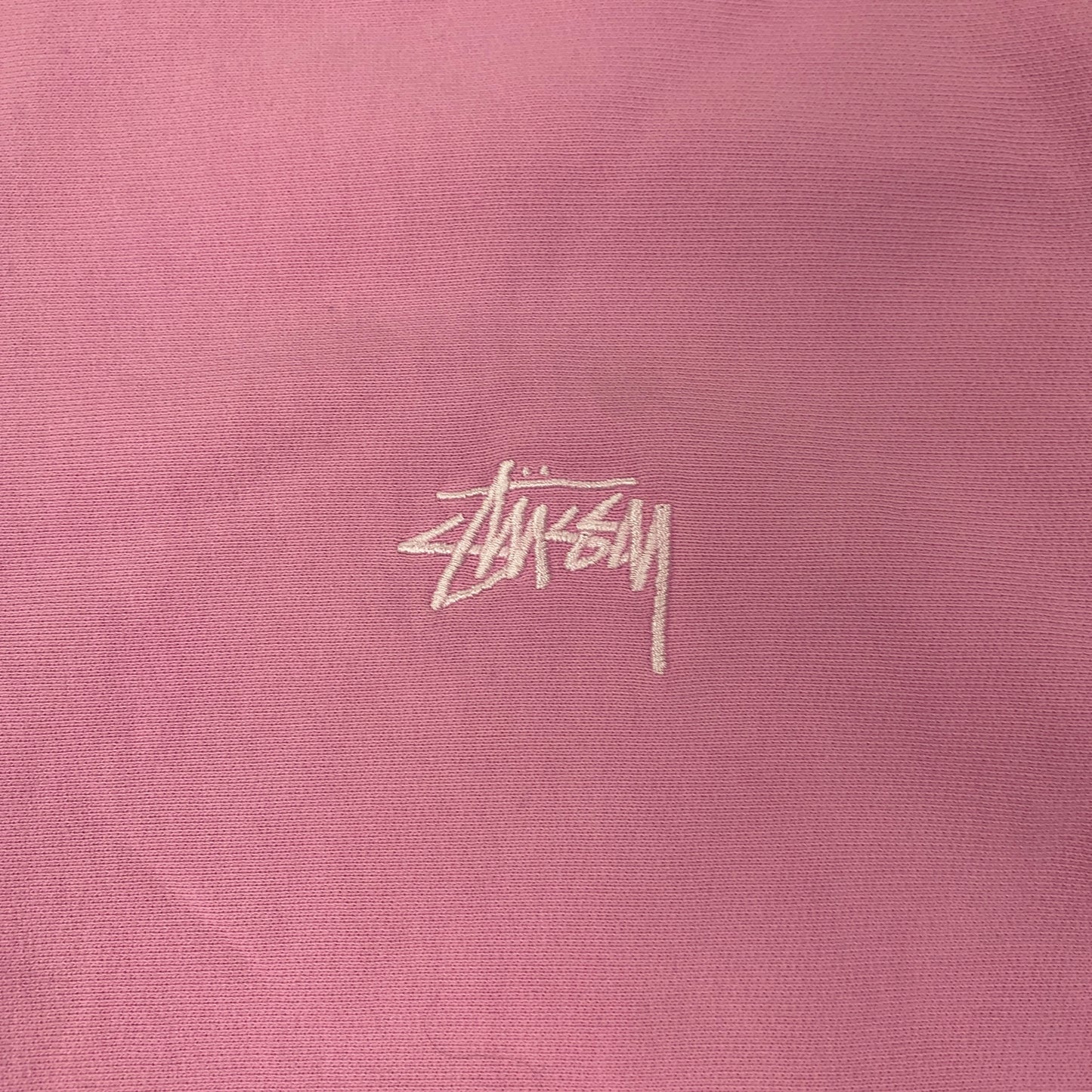 Stussy Stock Logo Crew Sweatshirt Mens