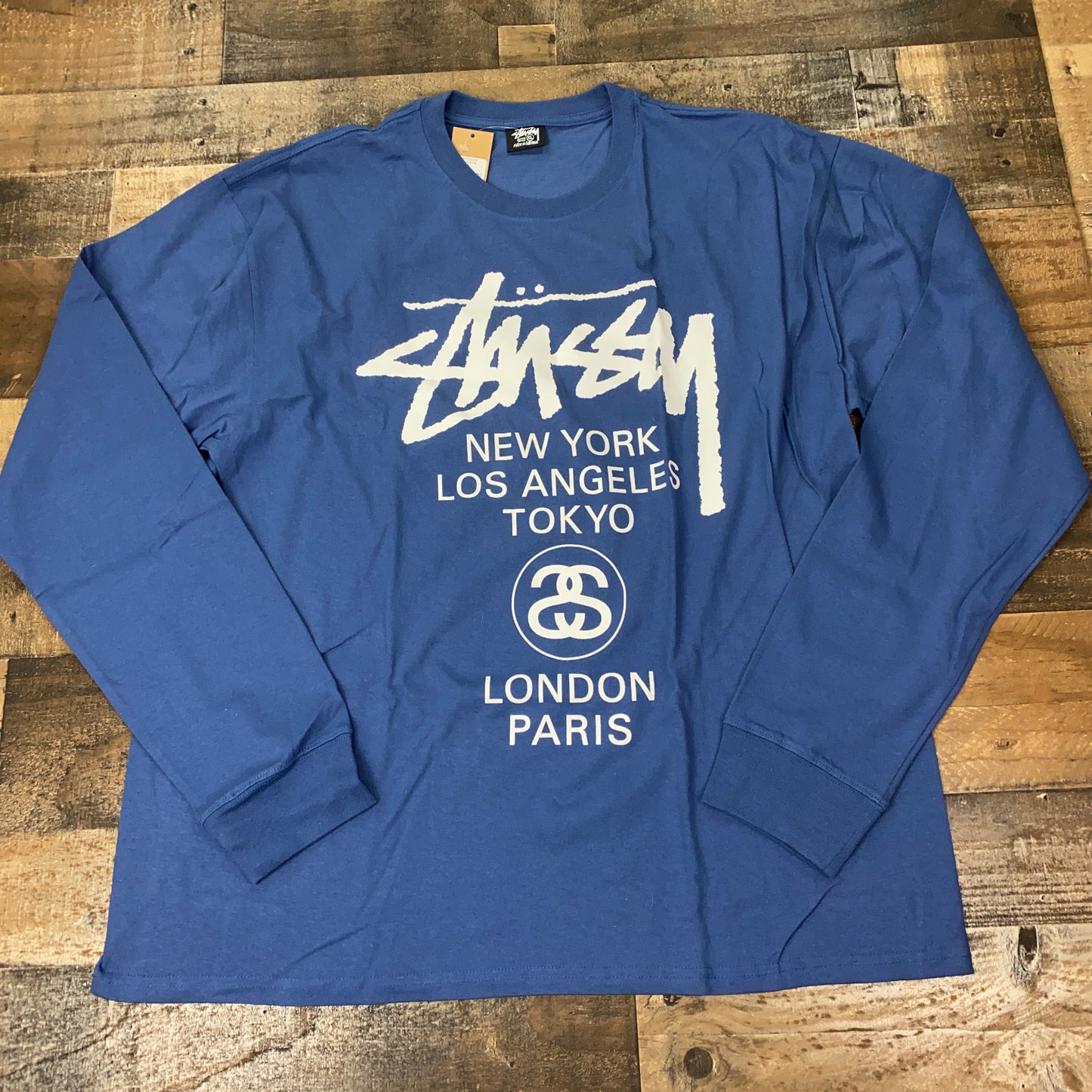 Stussy World Tour Tee Shirts Long Sleeve
