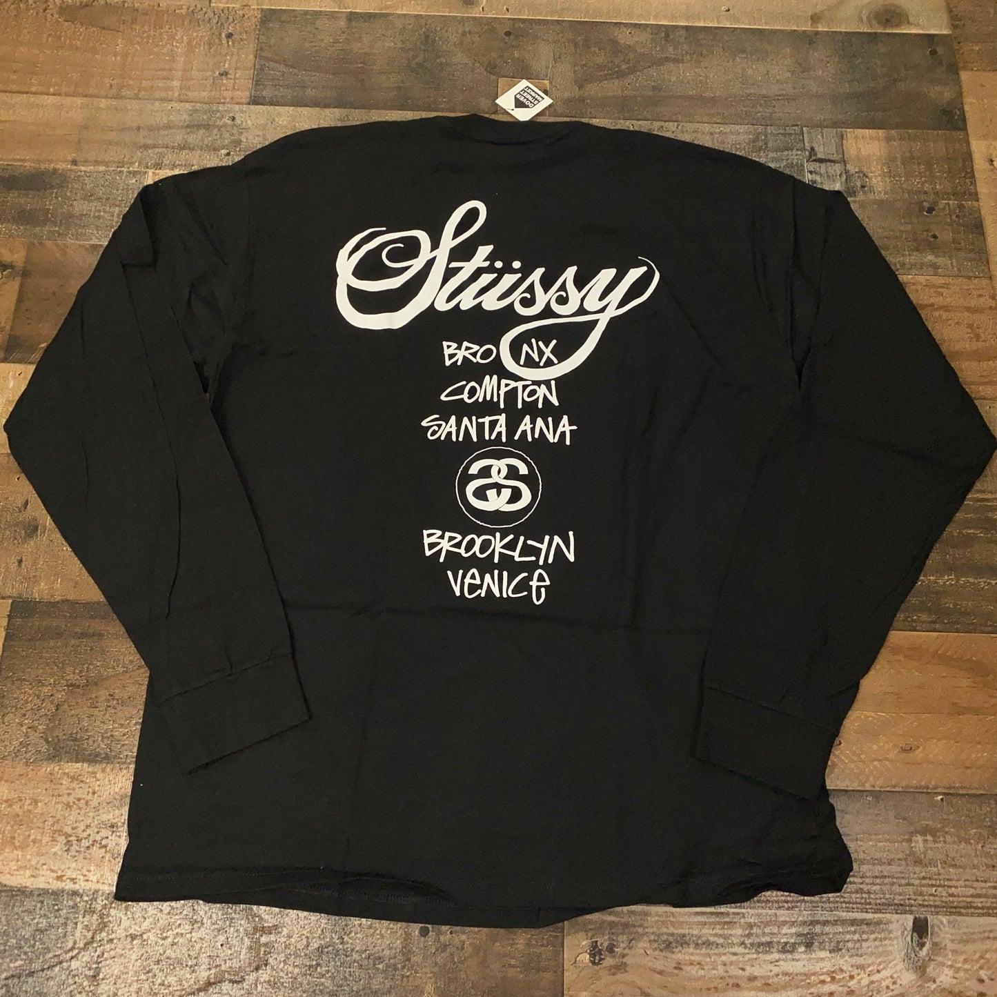 Stussy X Dover Street Market DSM World Tour LS Tee Shirt Mens (Long Sleeve)