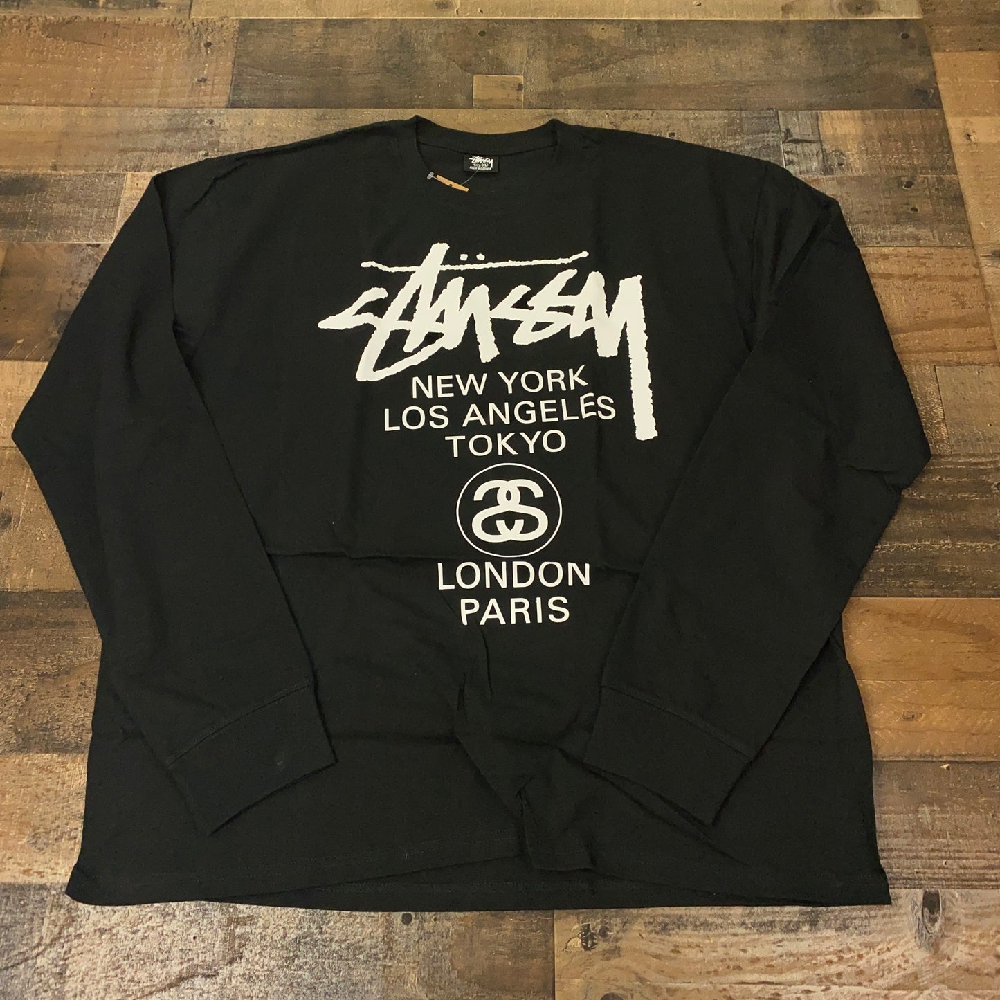 Stussy World Tour Tee Shirts Long Sleeve