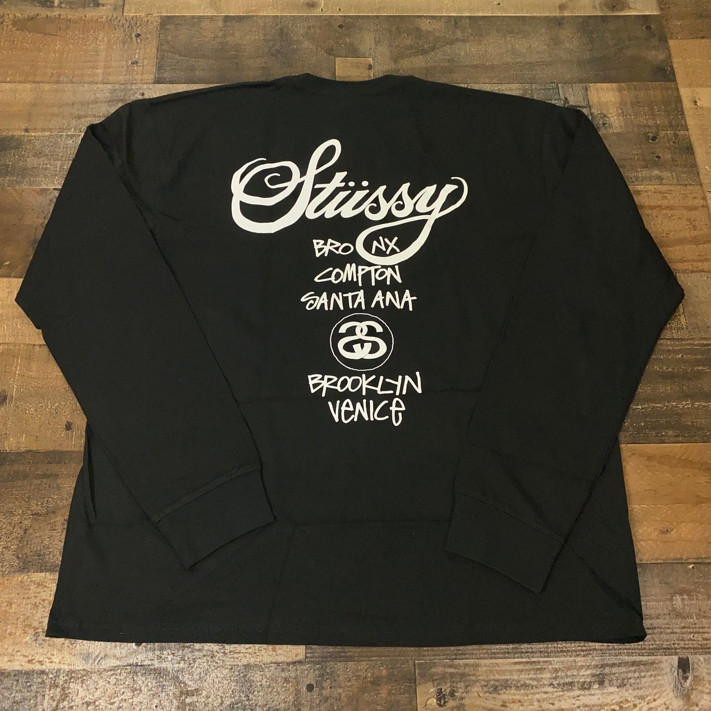 Stussy World Tour Tee Shirts Long Sleeve
