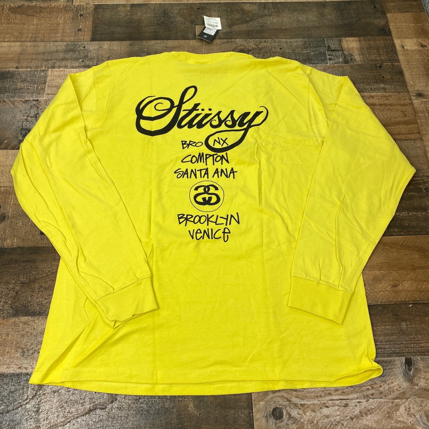 Stussy X Dover Street Market DSM World Tour LS Tee Shirt Mens (Long Sleeve)