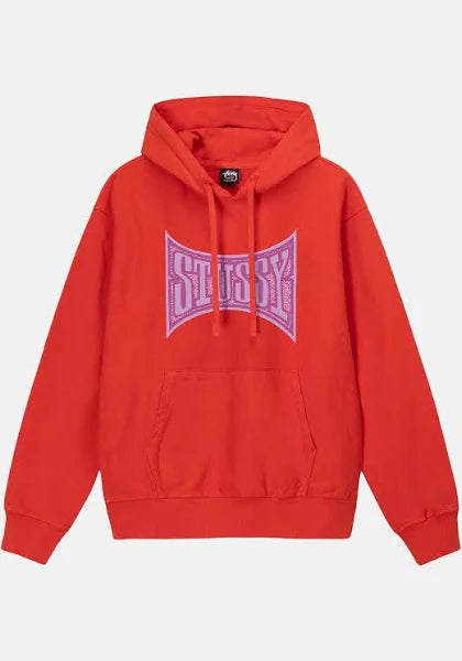Stussy Champion Pigment Dyed Hoodie Mens Hooded Sweatshirt