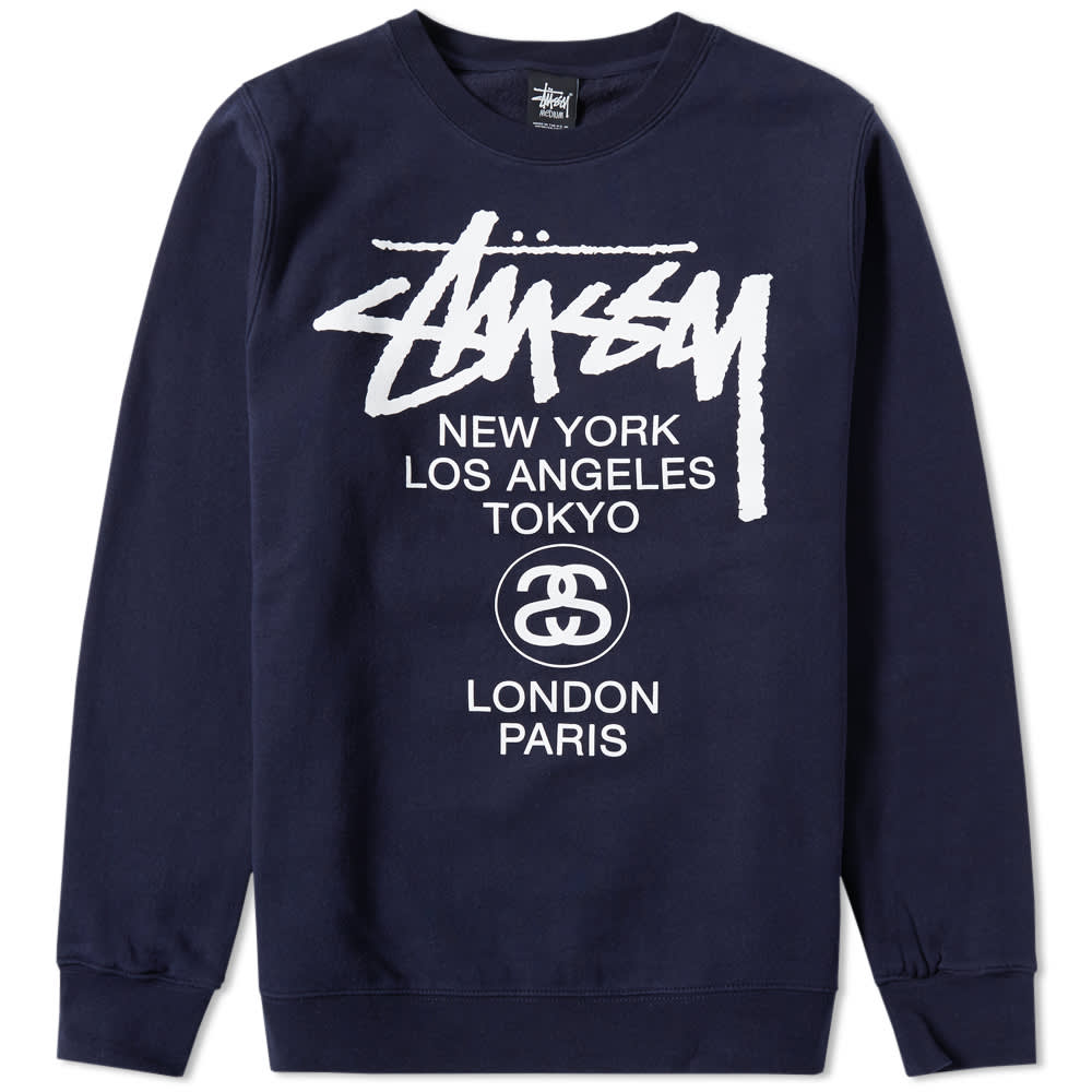 Stussy World Tour Sweatshirt Crewneck