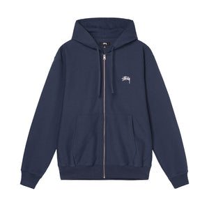 Stussy XL Stock Logo Hoodie With Zipper