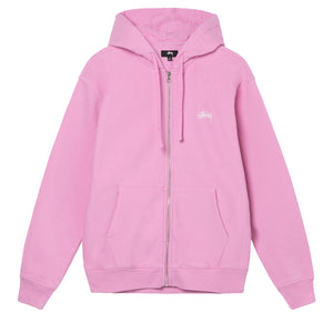 Stussy XL Stock Logo Hoodie With Zipper