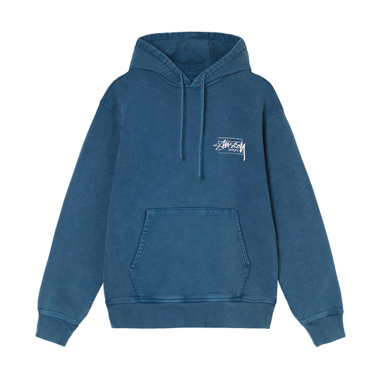 Stussy Designs Mens Stock Pigment Dyed Hoodie XXL