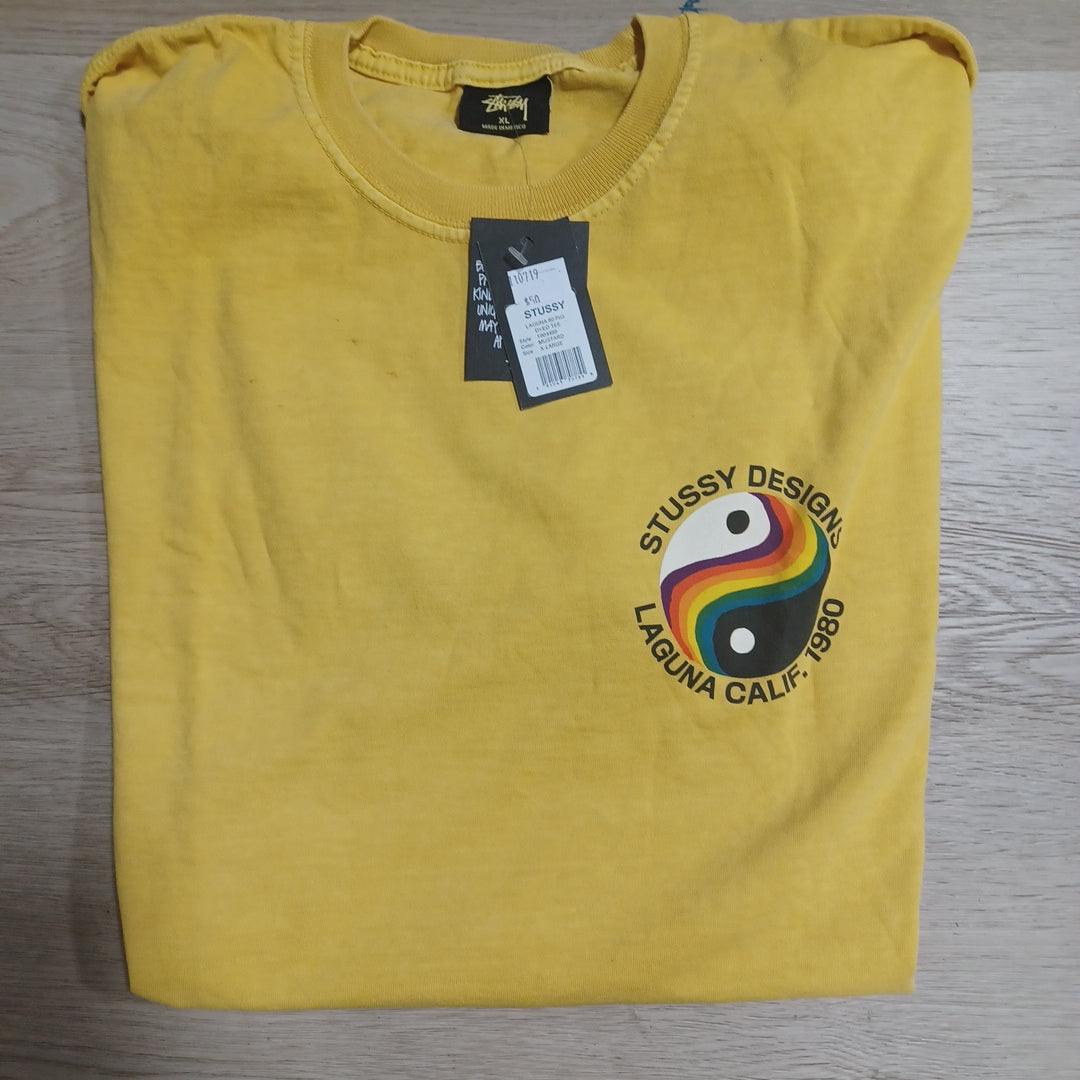Stussy XL Laguna 80 Pigment Dyed Tee Shirt