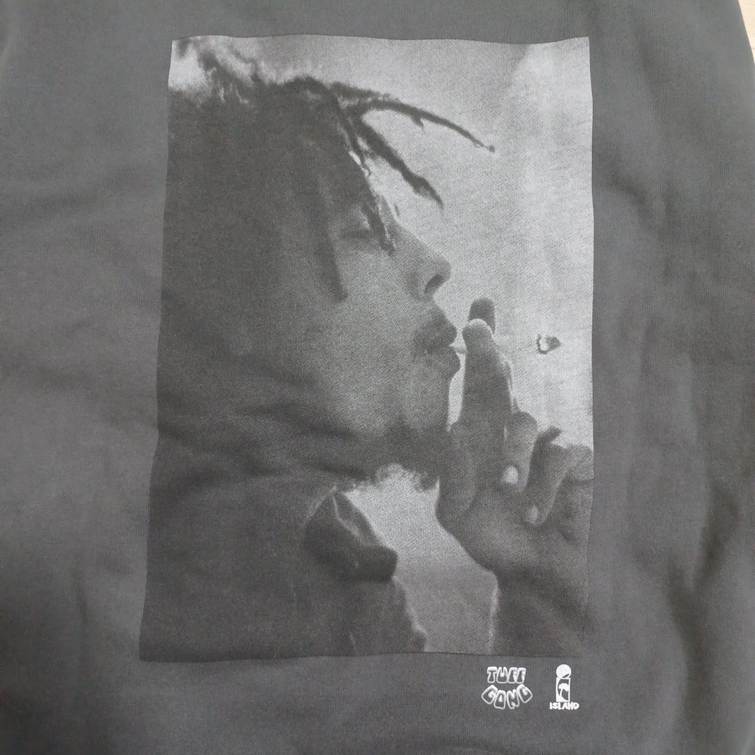Stussy RARE Spliff Bob Marley Pig Dyed Crew Sweatshirt XL