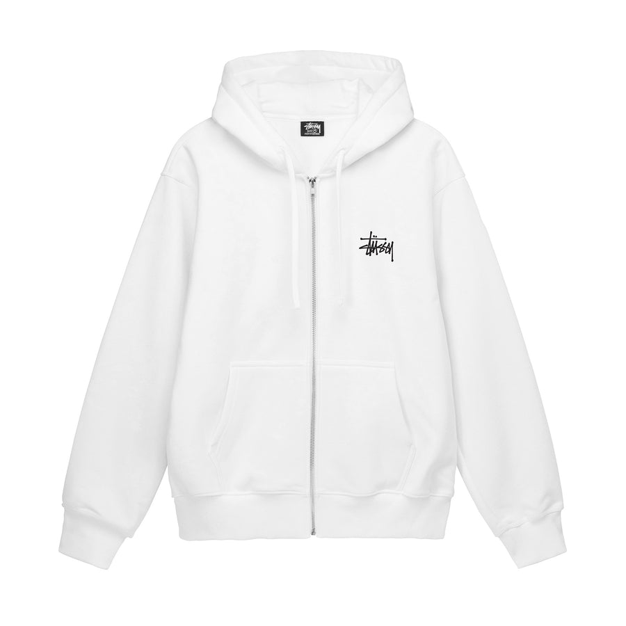 Stussy XL Stock Logo Hoodie With Zipper