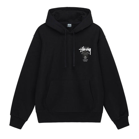 Stussy X Dover Street Market DSM World Tour Hoodie Mens