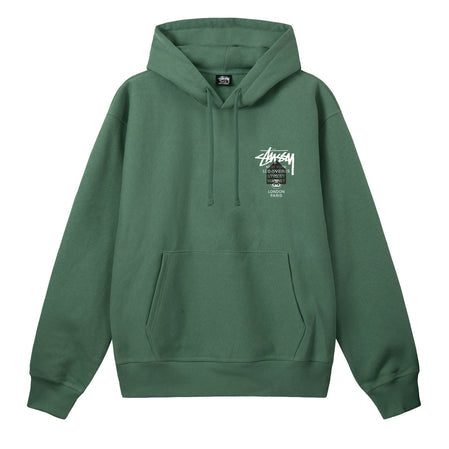 Stussy X Dover Street Market DSM World Tour Hoodie Mens