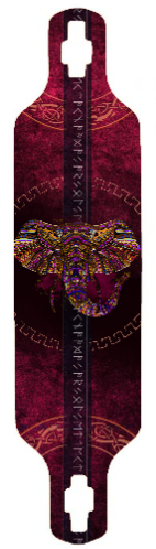 The Ruby Elephant Longboard - Exodus Longboard Co.