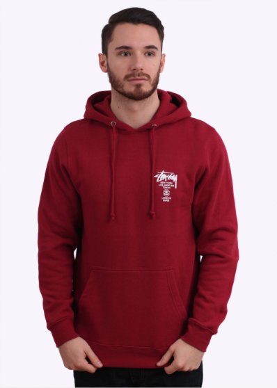 Stussy World Tour Hoodies XL – Exodus Longboard Co.