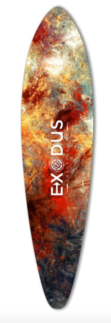 Catharsis 39" Pintail Longboard Deck