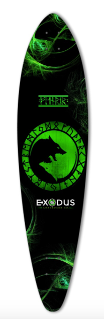 Fenrir 39" Pintail Longboard