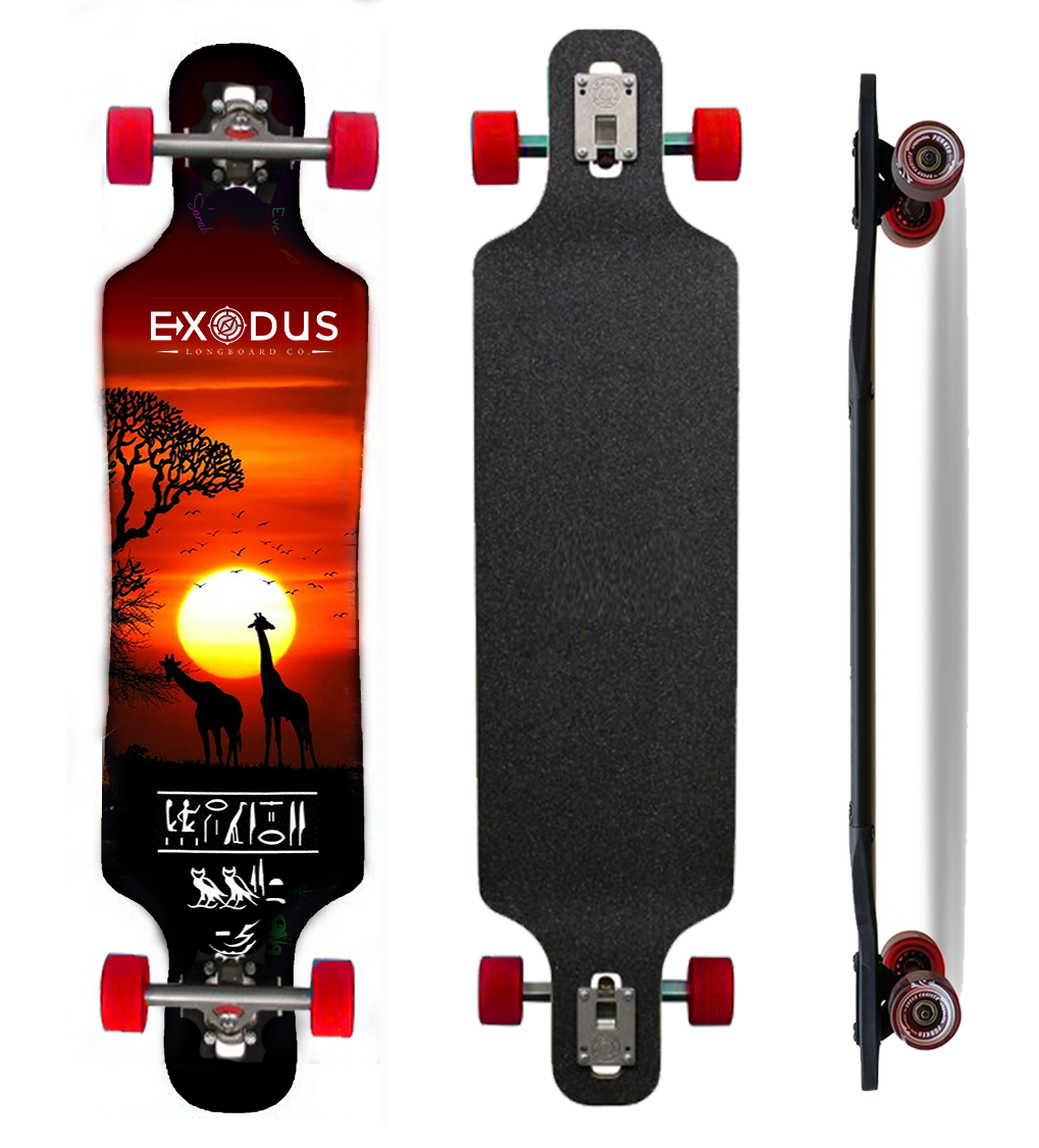 Arcanum Longboard Deck - Exodus Longboard Co.