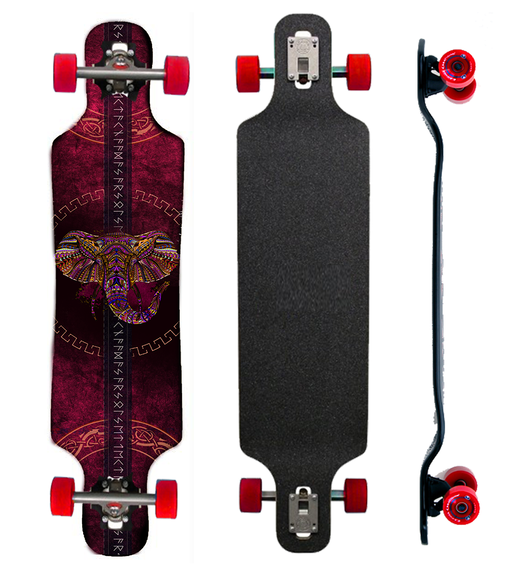 The Ruby Elephant Longboard - Exodus Longboard Co.