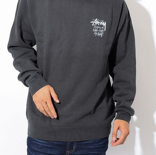 Stussy RARE Spliff Bob Marley Pig Dyed Crew Sweatshirt XL
