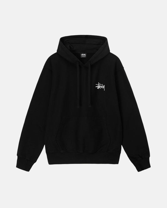 Stussy Pigment Dyed Hoodie with Basic Logo