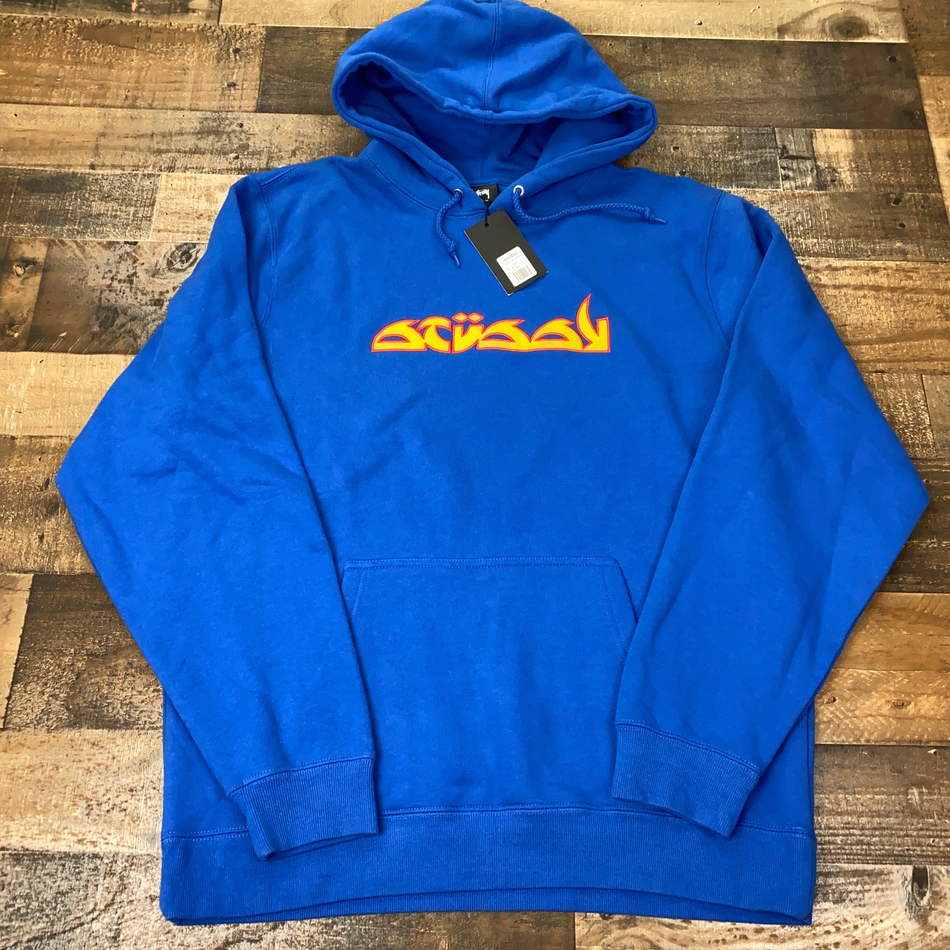 Stussy Script App Logo Hoodie Mens Hooded Sweatshirt Exodus