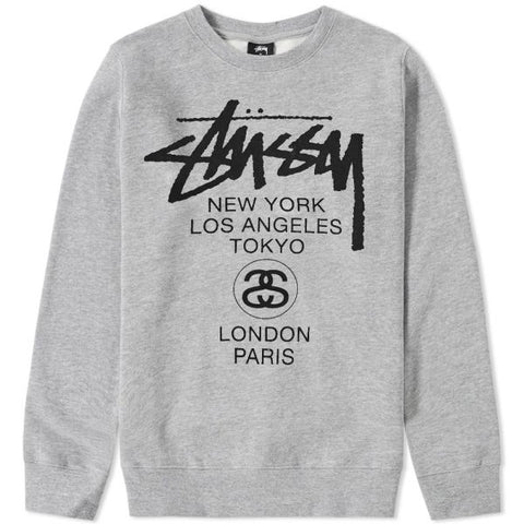 Stussy World Tour Sweatshirt Crewneck