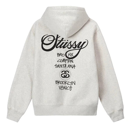 Stussy X Dover Street Market DSM World Tour Hoodie Mens – Exodus Longboard  Co.