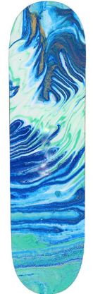 Abstract Marble Skateboard Decks - Exodus Longboard Co.
