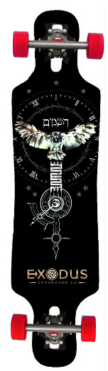 The Owl of Time Longboard - Exodus Longboard Co.