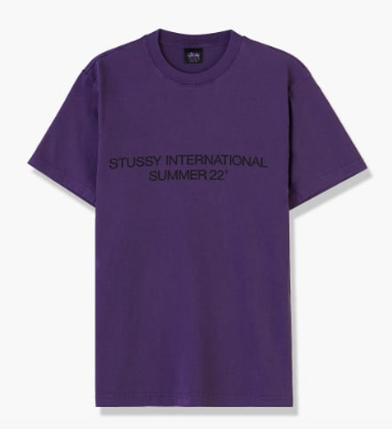 Stussy International Summer 22' Pigment Dyed Tee XL