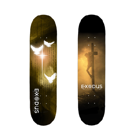 Christian Skateboard Decks - Exodus Longboard Co.