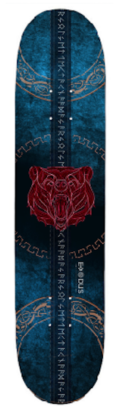 Ursa Umbra Skateboard Deck