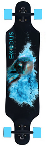 Serenity Owl Complete Longboard Deck - Exodus Longboard Co.
