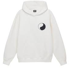 Stussy X Our Legacy Hoodie Drop Shadow Size XL Pigment Dyed Yin Yang Workshop