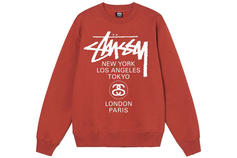 Stussy World Tour Sweatshirt Crewneck