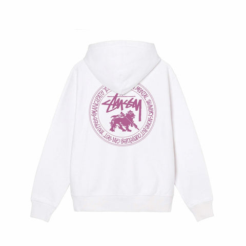 Stock Lion Stussy XL Pullover Hoodie
