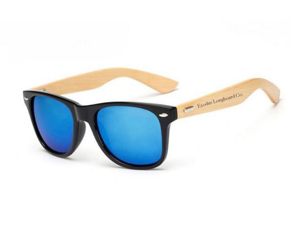 Exodus Longboard Co. Bamboo Sunglasses